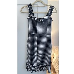 NWT MISGUIDED gingham mini dress